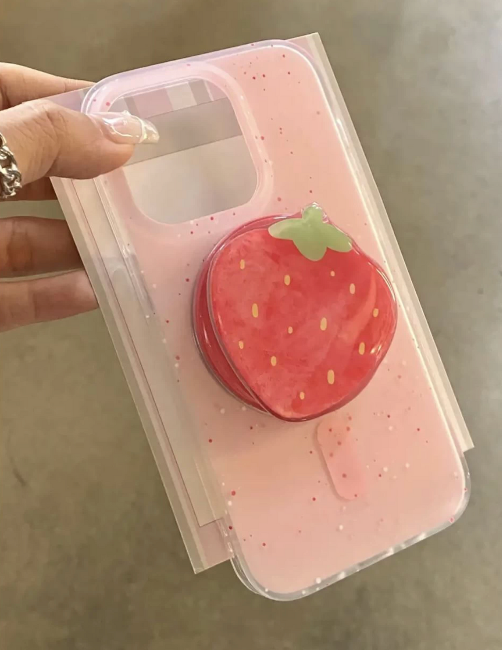 Strawberry Sorbet Shell